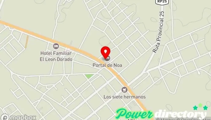 mapa de Portal Del NOA Hotel en Chamical