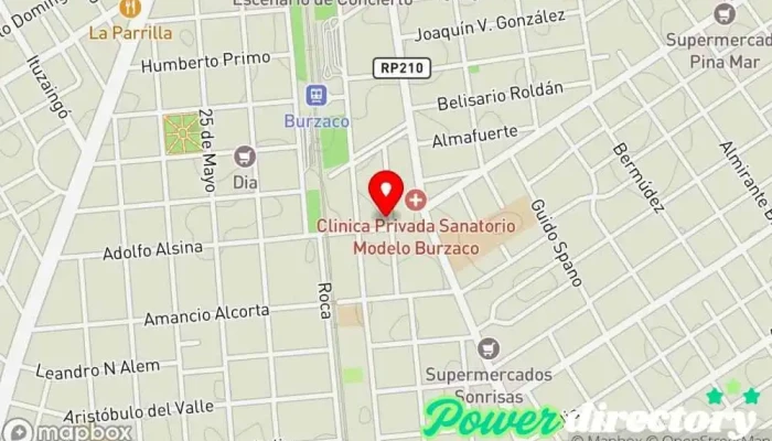 mapa de Préstamos a Jubilados y Pensionados Agencia de préstamos en Burzaco