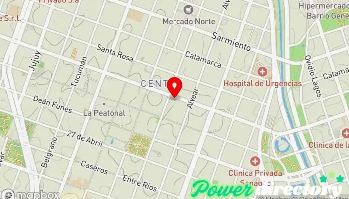 mapa de Prestamos Candelaria Agencia de préstamos en Córdoba