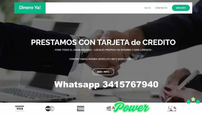 Prestamos Con Tarjeta De Credito Rosario -  Donde - Rosario