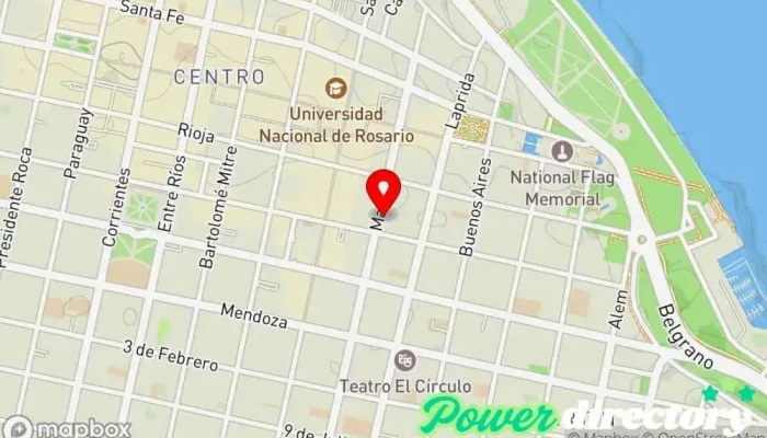 mapa de Prestamos con tarjeta de credito rosario Joyería en Rosario