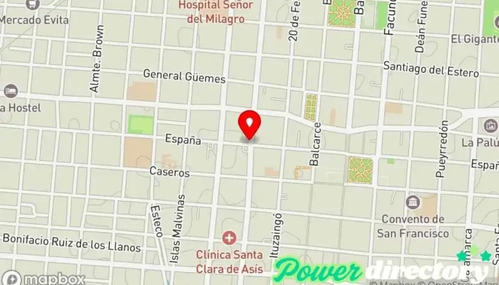 mapa de Prestamos en el Acto Agencia de préstamos en Salta