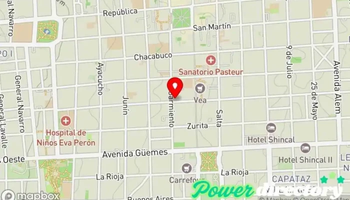 mapa de PRESTAMOS LA VITALICIA Agencia de préstamos, Agencia de informes crediticios en San Fernando del Valle de Catamarca