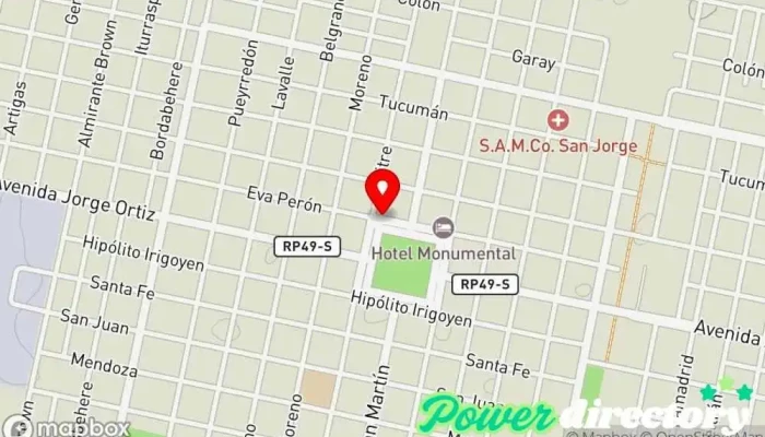 mapa de Prestamos Agencia de préstamos en San Jorge