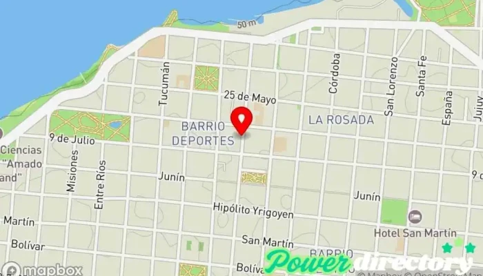 mapa de Prestamos para todos Institución financiera en Corrientes