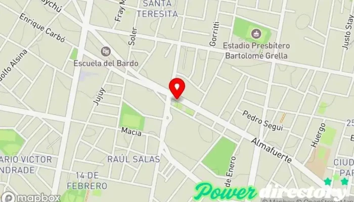 mapa de PRESTAMOS PERSONALES - REDARCRED Institución financiera en Paraná