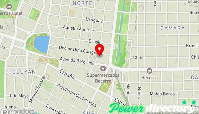 mapa de Prestamos Personales Banser Prestamista hipotecario, Agencia de préstamos en Alta Gracia