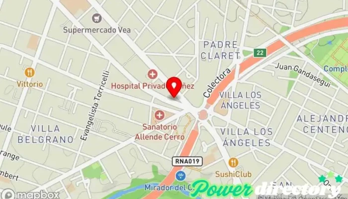 mapa de Prestamos Personales Credi Raices Prestamista hipotecario en Córdoba