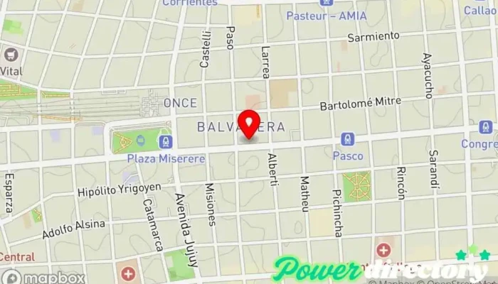 mapa de PRÉSTAMOS PERSONALES Agencia de préstamos en Cdad. Autónoma de Buenos Aires