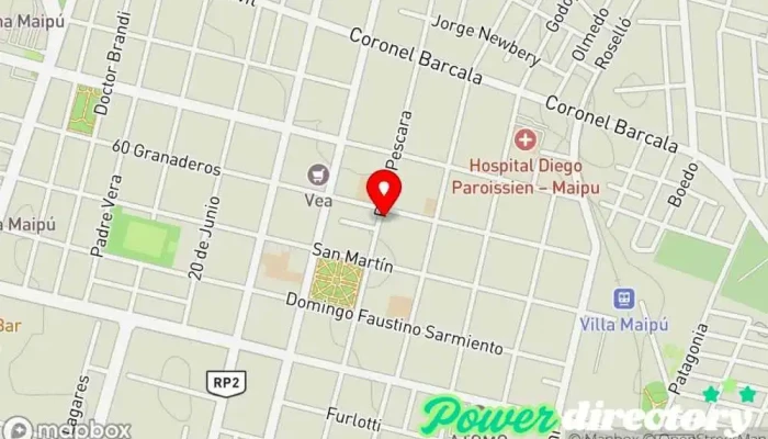 mapa de Préstamos Personales Agencia de préstamos en Maipú