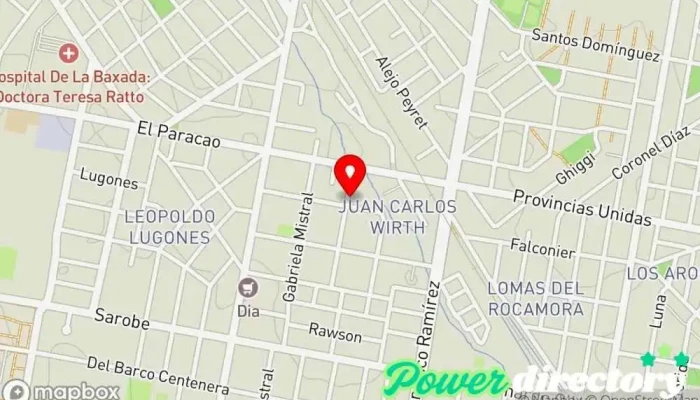 mapa de Prestamos Personales Tienda de alimentación en Paraná