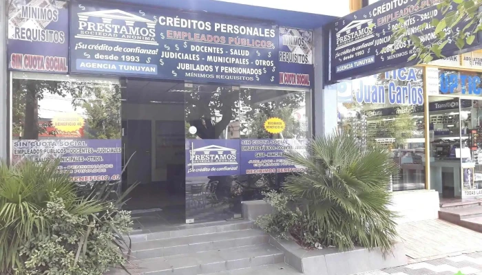 Prestamos Sa Exterior - Tunuyán