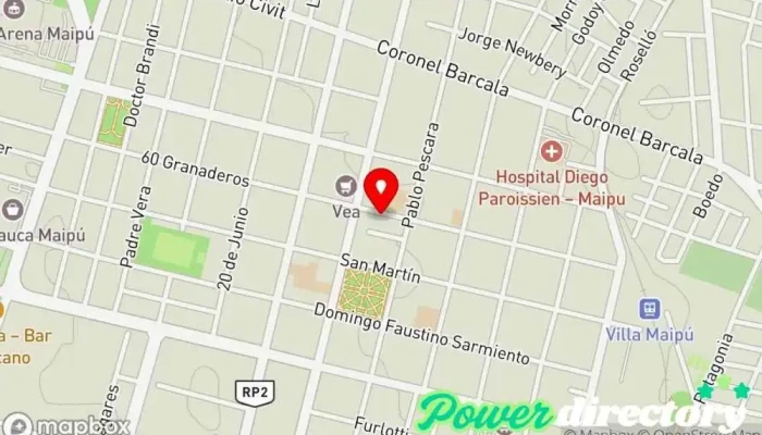 mapa de PRESTAMOS S.A. Agencia de préstamos, Cooperativa de ahorro y crédito en Maipú