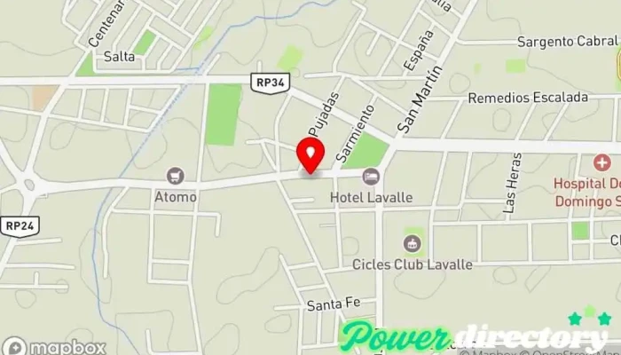 mapa de PRESTO YA! Institución financiera en Villa Tulumaya