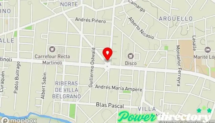 mapa de PROSPERAR INMOBILIARIA Comercio en Córdoba