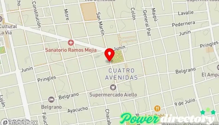 mapa de Provencred Servicios Financieros Consultora financiera en San Luis