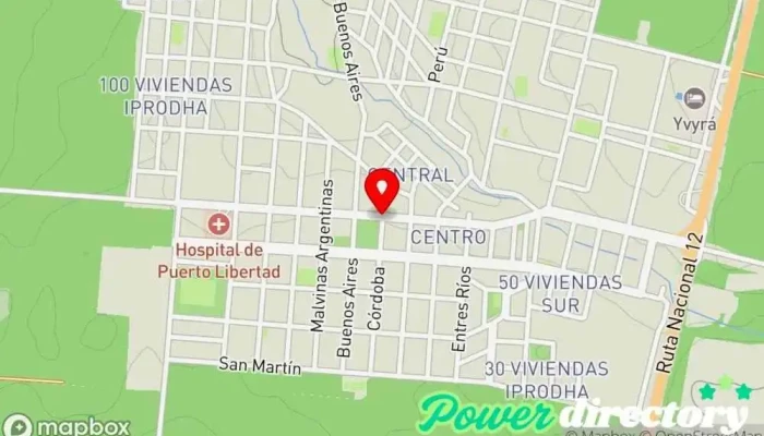 mapa de Puerto Libertad  en Puerto Libertad