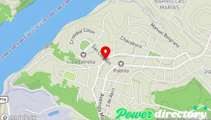 mapa de Puerto Piray  en Puerto Piray