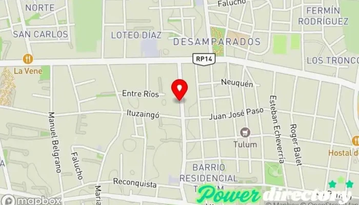 mapa de Punto Pickit La Boulangerie Panadería en Rivadavia