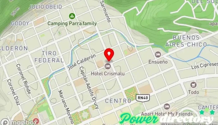mapa de QIDA - Sucursal San Martín de los Andes Institución financiera en San Martín de los Andes
