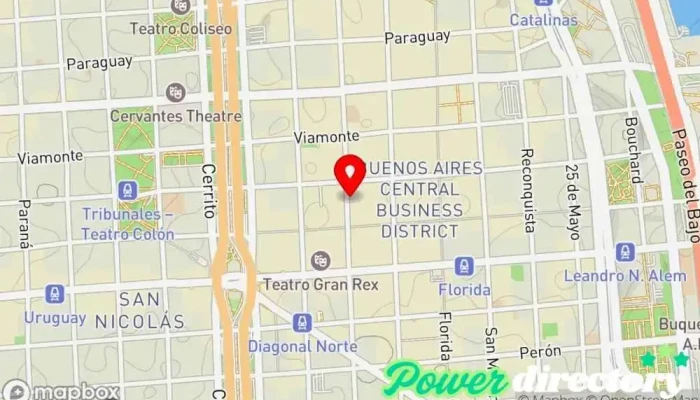 mapa de Quiero Cash Agencia de préstamos en Cdad. Autónoma de Buenos Aires