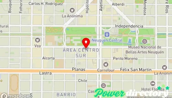 mapa de Rapicuotas Agencia de préstamos en Neuquén