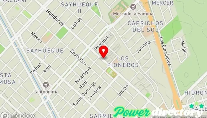 mapa de Rapicuotas Agencia de préstamos en Centenario