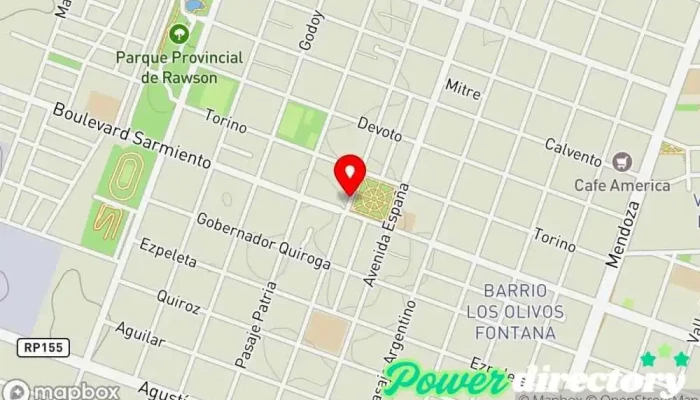 mapa de Rapicuotas Agencia de préstamos en Rawson