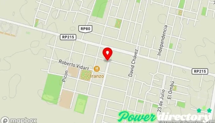 mapa de Rapicuotas Agencia de préstamos en Pocito
