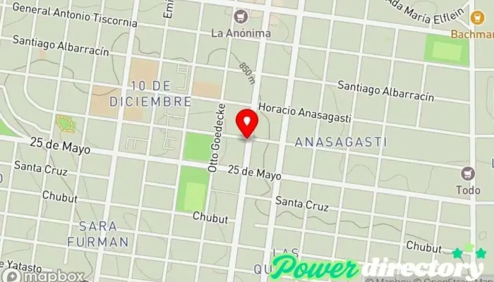 mapa de Rapicuotas Agencia de préstamos en San Carlos de Bariloche