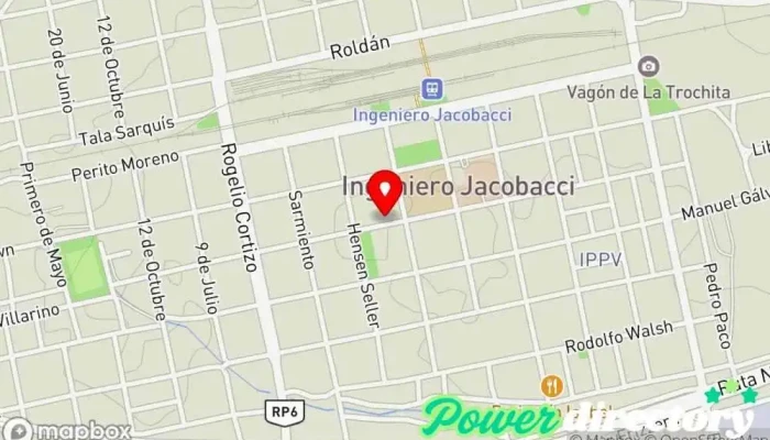 mapa de Rapipago jacobacci Cobro de deudas en Ingeniero Jacobacci