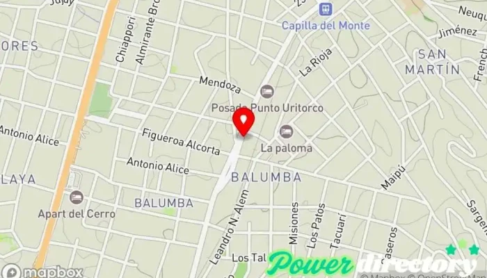 mapa de Rapipago Servicio de transferencias de dinero en Capilla del Monte