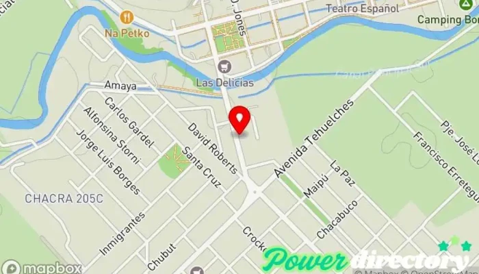 mapa de Rapipago Servicio de transferencias de dinero en Gaiman