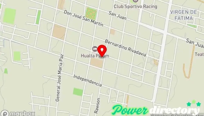 mapa de Rapipago Servicio de transferencias de dinero, Cobro de deudas en San Jose de Jachal