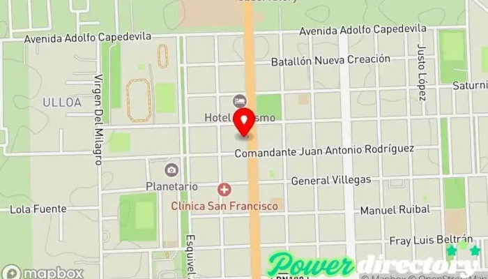 mapa de RapiPago Banco en Malargüe