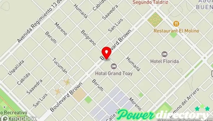 mapa de RAPIPAGO Servicio de transferencias de dinero en Toay