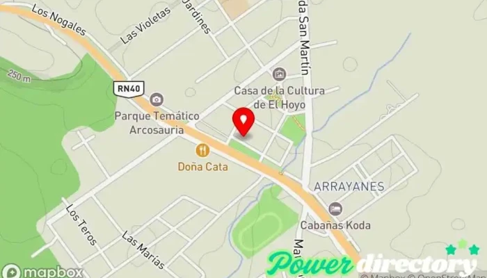 mapa de RAPIPAGO Servicio de transferencias de dinero en El Hoyo