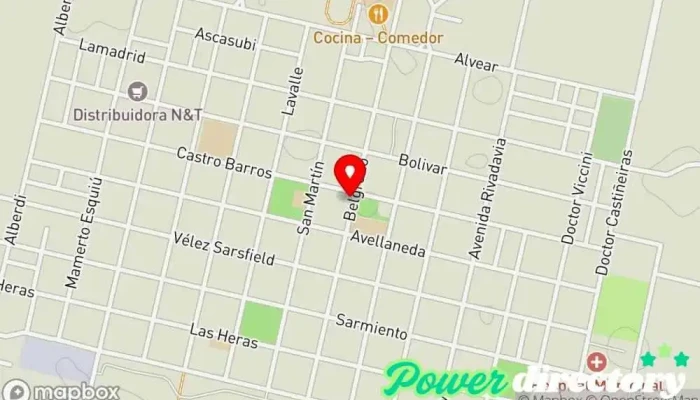 mapa de RAPIPAGO Servicio de transferencias de dinero en Laborde