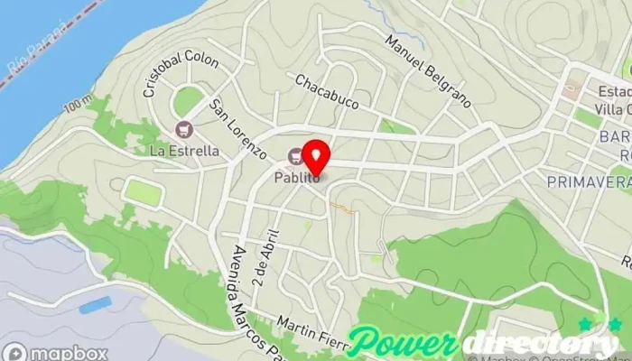 mapa de Rapipago Servicio de transferencias de dinero en Puerto Piray