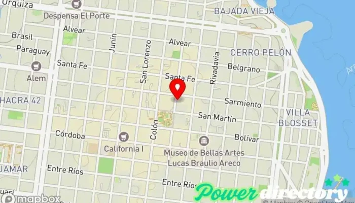 mapa de RDFinanzas Agencia de préstamos en Posadas