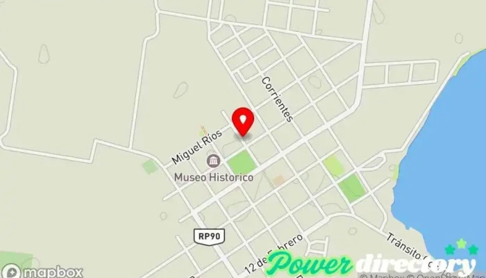 mapa de Registro de la Propiedad Automotor Oficinas de empresa en San Cosme