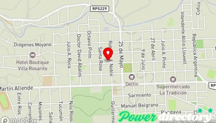 mapa de Registro del automotor totoral Registro de la propiedad en Villa del Totoral