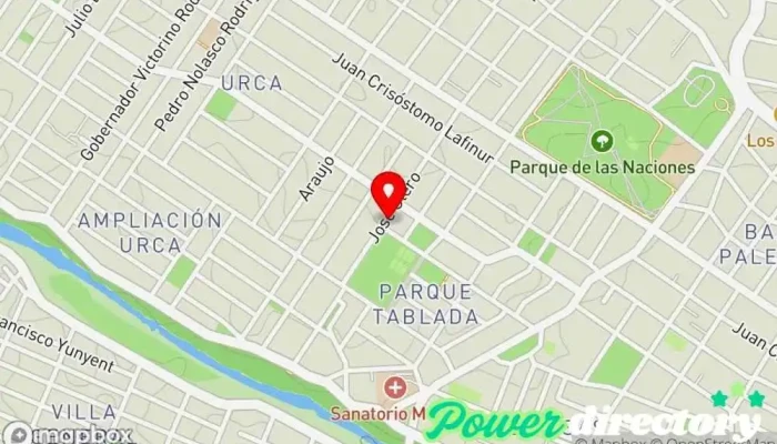 mapa de REHAB Kinesiología y Fisioterapia Fisioterapeuta en Córdoba