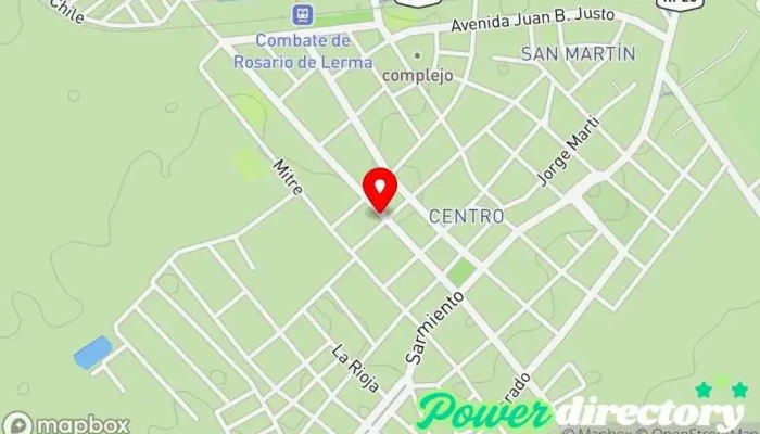 mapa de Reiki R. De Lerma Masajista en BBA