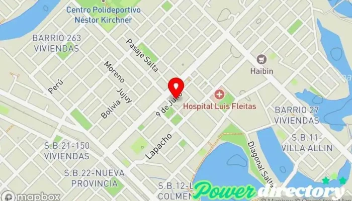 mapa de ReINTEGRA Centro médico en Fontana
