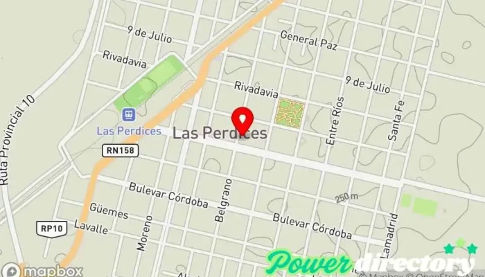 mapa de Ria Envíos de dinero - Jesi Guerrero Servicio de transferencias de dinero en Las Perdices