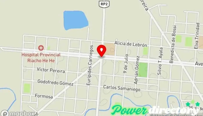 mapa de Riacho He He  en Riacho He He