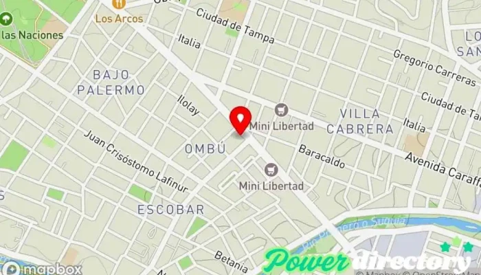 mapa de ROD S.R.L. Agencia inmobiliaria en Córdoba