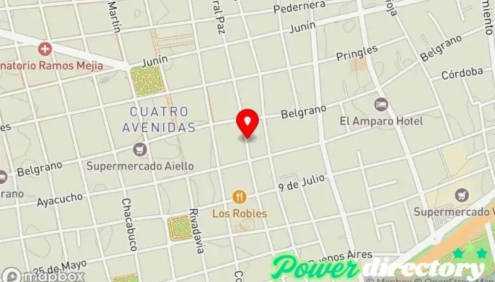 mapa de ROMANI PASTELERIA Pastelería, Panadería en San Luis
