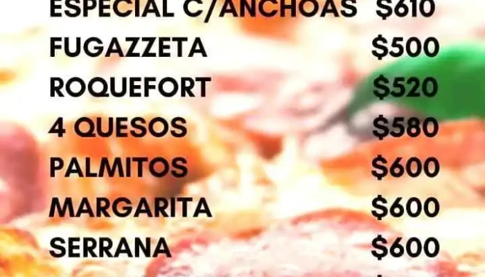 Sabores Y Algo Mas -  Carta - Villa Mercedes